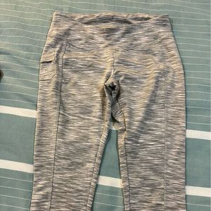 THREE PAIRS of capri length workout pants. Size small.